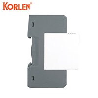 Parafoudre basse tension KORLEN T2 AC SPD 30-60kA 3P pour protection contre la foudre, système solaire, modèle KNY2-60, rail DIN