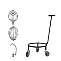 Batteur Mélangeur Industriel Commercial 10L 20L 30L 60L 80L pour Cuisine, Robot Pâtissier Planétaire pour Pâtes, Pains et Gâteaux