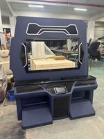 Siège arrière VIP style cloison pour Dingkong HiAce Vito MPV, avec plafond étoilé et éclairage d'ambiance |   Fabricant OEM sur mesure