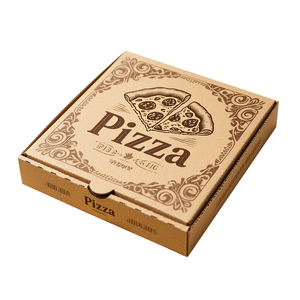 Caja de <span class=keywords><strong>Pizza</strong></span> Corrugada de 12 Pulgadas con Logotipo Personalizado, Embalaje de Comida Rápida <span class=keywords><strong>a</strong></span> Prueba de Grasa al por Mayor para Entrega <span class=keywords><strong>a</strong></span> <span class=keywords><strong>Domicilio</strong></span> en Restaurantes - Product Image 2