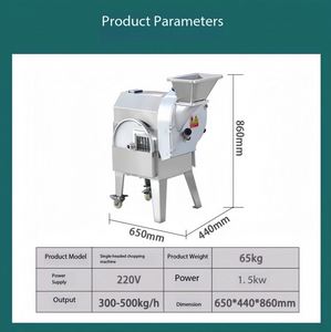Commercial Electric Stainless Spiral Potato <b>Vegetable</b> Cutting Machine/ Industrial <b>Vegetable</b> <b>Cutter</b> - Product Image 4
