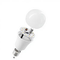 Composants d'ampoules LED SMD Premium à alimentation directe, boîtier en aluminium recouvert de plastique et pièces de rechange pour perles de lampe LED