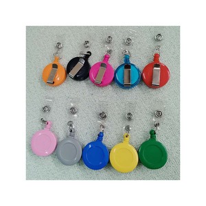 شارة ممرضة من الأكريليك قابلة للطي بكرة موضة بطاقات الأسماء وشارات الهوية حامل الشريط لورقة المرور حامل الشريط - Product Image 3