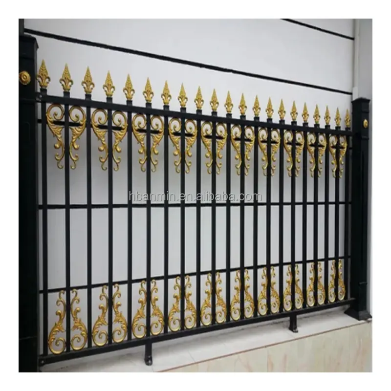 Produttore di pannelli di recinzione in alluminio di nuova progettazione a buon mercato metallo scherma pannelli in alluminio giardino recinzione