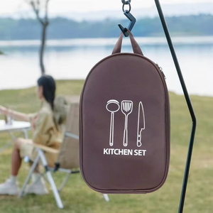 Wholesale New Portable Outdoor <b>Camping</b> Cooking Utensil Storage Bag Wilderness Survival Equipment <b>Multi</b> Functional - Product Image 2