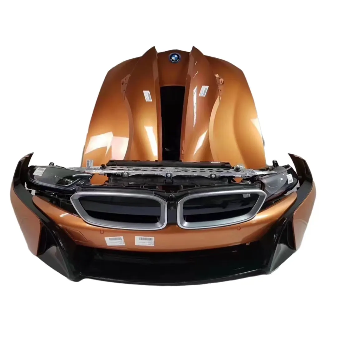 ชุดอุปกรณ์ตกแต่งรถยนต์สำหรับ I8 BMW กันชนหน้าชุดบอดี้รถยนต์ชุดหม้อน้ำไฟหน้า