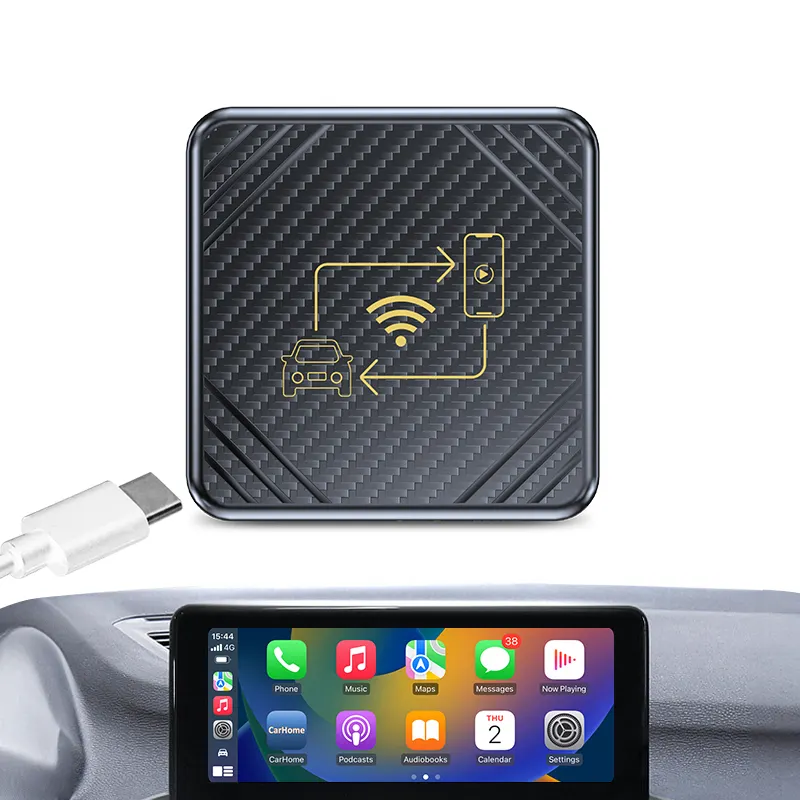 2024 CarPlay Ai Box plug Wireless CarPlay Android Auto For Netflix YouTube GPS