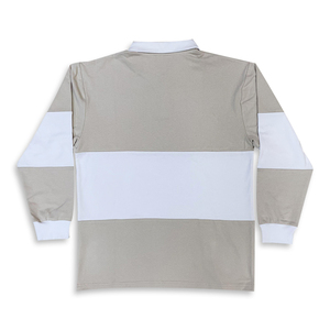 Polo de haute qualité à manches longues avec logo brodé T-shirts en coton - Product Image 3