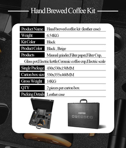 ชุดกาแฟพกพา NIBU Luxury Glass 8 ชิ้น กล่องของขวัญพร้อมเครื่องบด<span class=keywords><strong>กาแฟ</strong></span>แบบรักษ์โลก ขนาด 600 มล. ชุดกาแฟแบบกระเป๋าเดินทาง <span class=keywords><strong>ชง</strong></span><span class=keywords><strong>กาแฟ</strong></span>ด้วยมือ - Product Image 6