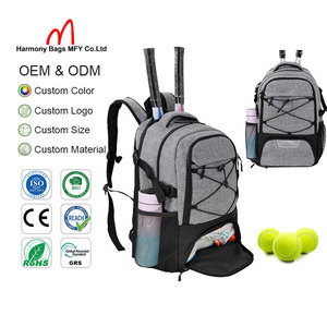 Borsa da Tennis Unisex Personalizzata, Zaino Grande per Racchette con Scomparto Ventilato per Scarpe, Contiene 2 Racchette - Product Image 1