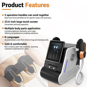 Sıcak satış taşınabilir 2 in 1 kas stimülatörü heykel makinesi ile 8 operasyon dilleri - Product Image 2