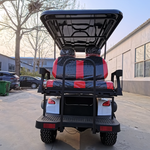 Voiturette de <span class=keywords><strong>golf</strong></span> télécommandée élégante en <span class=keywords><strong>titane</strong></span>, tout-terrain, durable, véhicule électrique de quartier (VEQ) pour loisirs personnels - Product Image 2