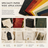 Papier texturé spécial de haute qualité A3 A4 Carton spécial 120g-350g Papier gaufré pour emballage de luxe
