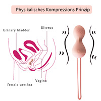 Von Ärzten Empfohlener Kegelball-Vibrator Sexspielzeug für Anfänger Beckenboden-Muskeltrainer Massage-Übungs-Set für Frauen