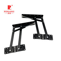 Mécanisme de levage de table de canapé-lit réglable Pinlong, charnière de table basse relevable et pliable, pieds réglables