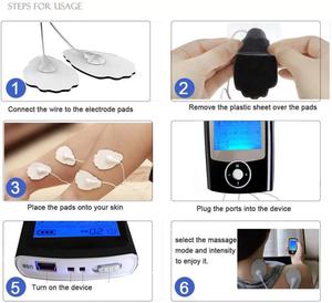 Rems OEM/ODM tamponi per elettrodo palmare toppe a forma di mano in Gel di sostituzione per stimolatore muscolare decine di elettrodi cuscinetti conduttivi in Gel - Product Image 5