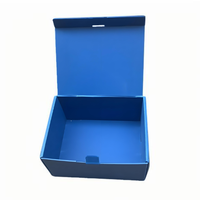 Fabricant direct Coroplast Avion Stockage Poly Isolation Mailer Case Plastique Pliant Creux Ondulé PP Boîte de Rangement
