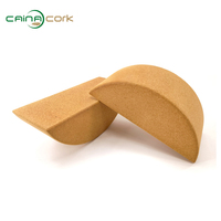 Bloque de Yoga de Corcho Ecológico Personalizado de Alta Calidad, Bloque de Corcho 100% Natural de Alta Densidad para Yoga