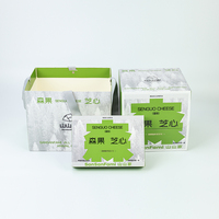 Boîte en papier de qualité alimentaire avec poignée portable pour gâteaux, bonbons, biscuits et pâtisseries