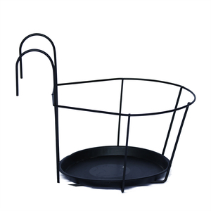 Grtall esterno esterno in metallo artificiale filo di <span class=keywords><strong>ringhiere</strong></span> <span class=keywords><strong>per</strong></span> balcone cesto appeso fiore vaso titolare <span class=keywords><strong>per</strong></span> giardino - Product Image 2