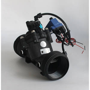 Válvula Solenoide de Riego Zanson de 3 Pulgadas con Brida, Interruptor Manual, Alto Caudal, para Uso Agrícola - Product Image 5