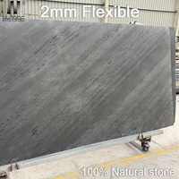 Life1996 Thin Stone 2mm Matériaux en pierre naturelle pour la finition de la maison, panneaux muraux intérieurs et extérieurs, feuilles de placage en pierre flexible