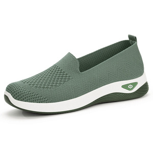 Baskets sportives décontractées pour femmes chaussures de course légères respirantes fermeture à enfiler chaussures de Style de marche de sport confortables - Product Image 4