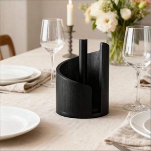 Boîte de rangement pour papier <span class=keywords><strong>essuie</strong></span>-<span class=keywords><strong>tout</strong></span> de cuisine, design moderne, <span class=keywords><strong>porte</strong></span>-serviettes en <span class=keywords><strong>bois</strong></span> décoratif pour table à manger, comptoir - Product Image 3