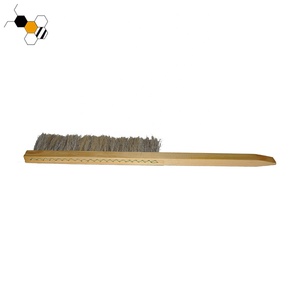 Çift sıra atkuyruğu ve ahşap saplı arı fırçası dahil arıcılık ekipmanları ile yeni arıcılık kovan aleti - Product Image 6