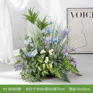 Décoration paysagère intérieure de fleurs et plantes artificielles Greenway, combinaison de haute qualité, ornement biomimétique - Product Image 5