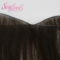 Extensions de cheveux naturels ondulés en PU, tissage Genius, 100% Remy, invisibles, sans couture, coupables, teintables, installation facile, vente en gros OEM/ODM