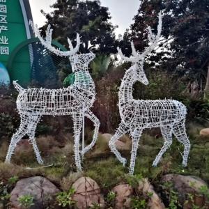 LED Renne Géant Sculpture Extérieure Étanche Éclairage Décoratif pour Festivals Communautaires Resorts Parcs Places Publiques Événements - Product Image 2