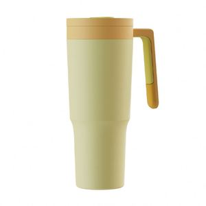 40 oz Stainless Steel Water <b>Bottle</b> Handle Triple Layer Insulated Tumbler <b>Straw</b> Infuser 24-36 Hours Thermal Insulation Sports - Product Image 3