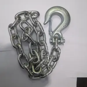 USA Market Transport Chain G43 Chain With Clevis Slip Hook w/ Safety drag chain