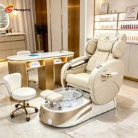 Fauteuil de pédicure en mousse haute densité pour salon de beauté, équipement de salon de beauté, chaises de manucure