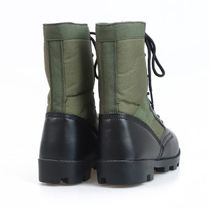 Bottes tactiques vertes à lacets pour hommes, semelles amortissantes, idéales pour la randonnée, la <span class=keywords><strong>chasse</strong></span>, la pêche, l'agriculture, imperméables et antidérapantes, Force Fan - Product Image 3