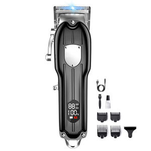 Tondeuse à cheveux sans fil pour hommes <span class=keywords><strong>Kit</strong></span> de coupe de cheveux professionnel avec <span class=keywords><strong>moustache</strong></span> Tondeuse à barbe rechargeable par USB à faible bruit - Product Image 1