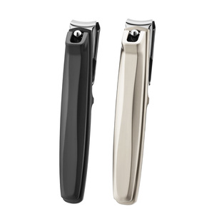 Coupe-ongles en acier inoxydable, coupe-ongles incurvé de sécurité avec lime intégrée, poignée ergonomique pour ongles des doigts et des orteils - Product Image 1