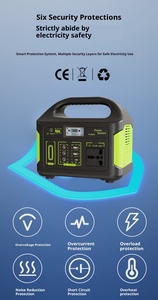 Estación de Energía Portátil para Exteriores 220V/110V 300W, Batería LiFePO4 de Gran Capacidad con Pantalla LCD y Protección Contra Sobretensión/Sobrecarga - Product Image 5