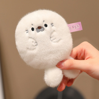 Aimants de réfrigérateur décoratifs Kawaii pour la maison, animaux marins, type ours en peluche avec rembourrage en coton PP, sac surprise