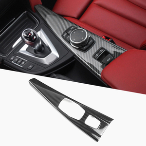 Shasha Carbon Fiber Multimedia Sticker Car Accessories for F33 Convertible F83 M4 Decoration Factory Price - Product Image 4