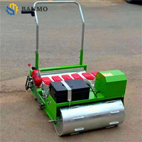 Machine à semer multi-cultures en promotion : Semoir automatique à 6 rangs avec applicateur d'engrais pour légumes/riz/colza, alimenté au diesel