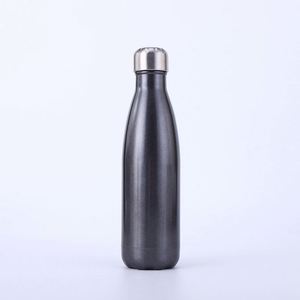 Logo personnalisé promotionnel 16 oz. Bouteille d'eau en acier inoxydable avec couvercle à visser pour les cadeaux d'entreprise et les événements sportifs - Product Image 2