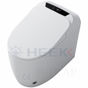 Nuevo diseño <span class=keywords><strong>Cisterna</strong></span> integrada Euro CE APROBADO P-trap Inodoro automático inteligente de una pieza sin requisito de presión de agua - Product Image 1