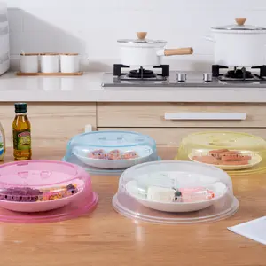 Microwave Plate Bowl Splatter Cover Keep Your Microwave Clean While Heating Messy Items With Vented Colorful Lids