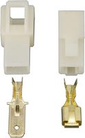 Kits de enchufe de Terminal de Cable de conector eléctrico automotriz de 1 Pin, motocicleta, Ebike, coche, Terminal macho hembra