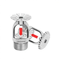 Système d'incendie automatique Safewayfire 68°C, verticale, en acier inoxydable, jet de pluie rouge