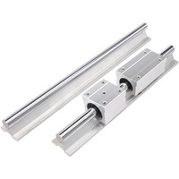 Kit de glissière en aluminium robuste personnalisé avec rail SBR de 16 mm et roulement pour machines CNC
