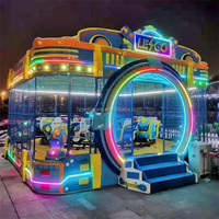 Manège de jeu de tir de balles interactif pour parcs d'attractions, centres commerciaux et fêtes foraines