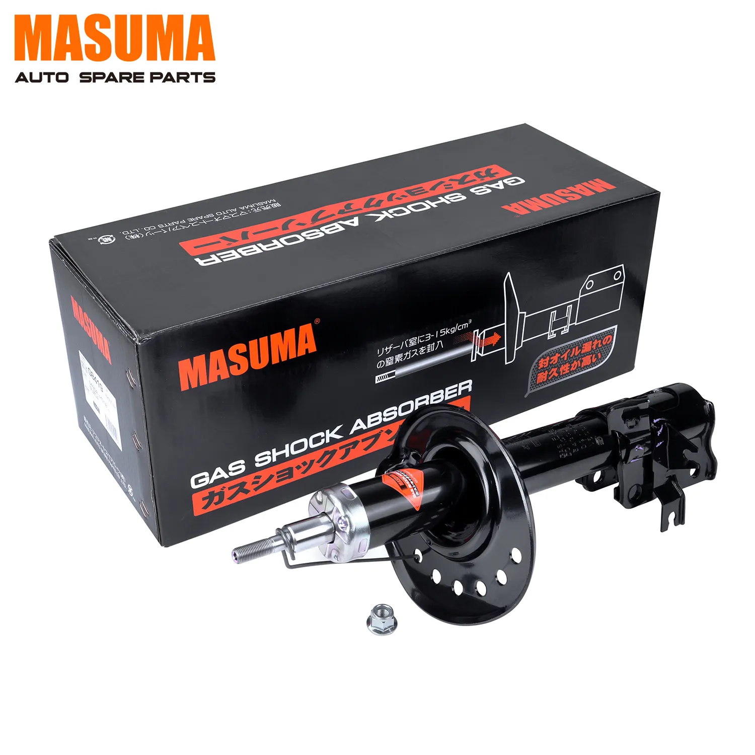 G8419 MASUMA Car Accessories Front Axle right Shock Absorber for Nissan X-Trail 339198 54302JG71A